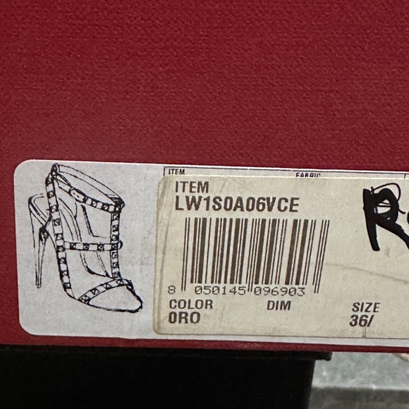 Valentino Red Rockstud Heels - Picture 9 of 12